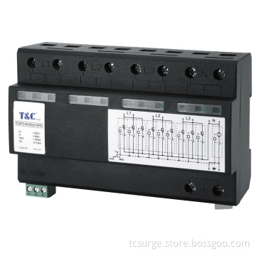 SPD/Power Surge Protection/Surge Arrester (TCSPD-M100(3+NPE))